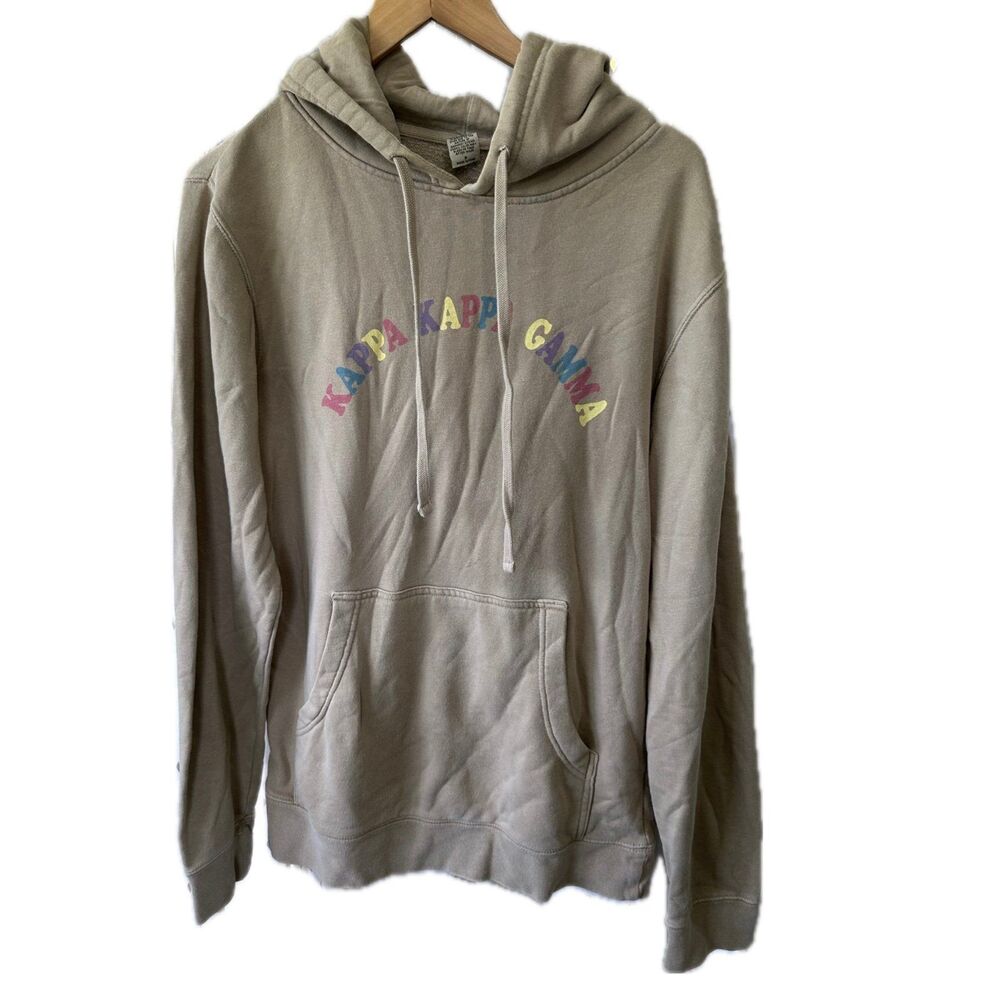 Independent Trading Co. Kappa Kappa Gamma Oversized Pullover Hoodie Sweatshirt S